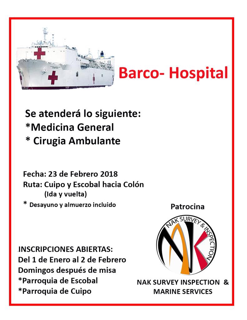 Patrocinadores de Barco - Hospital