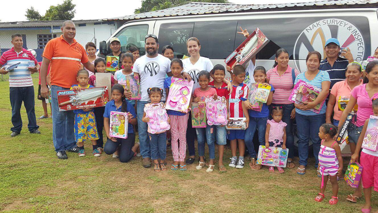 Regalos navideños a las comunidades del congal, ciricito, platanal y cuipo-1